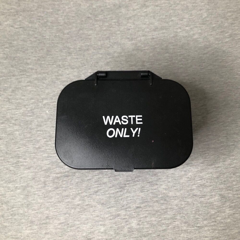 Hanging Black Waste Only Basket